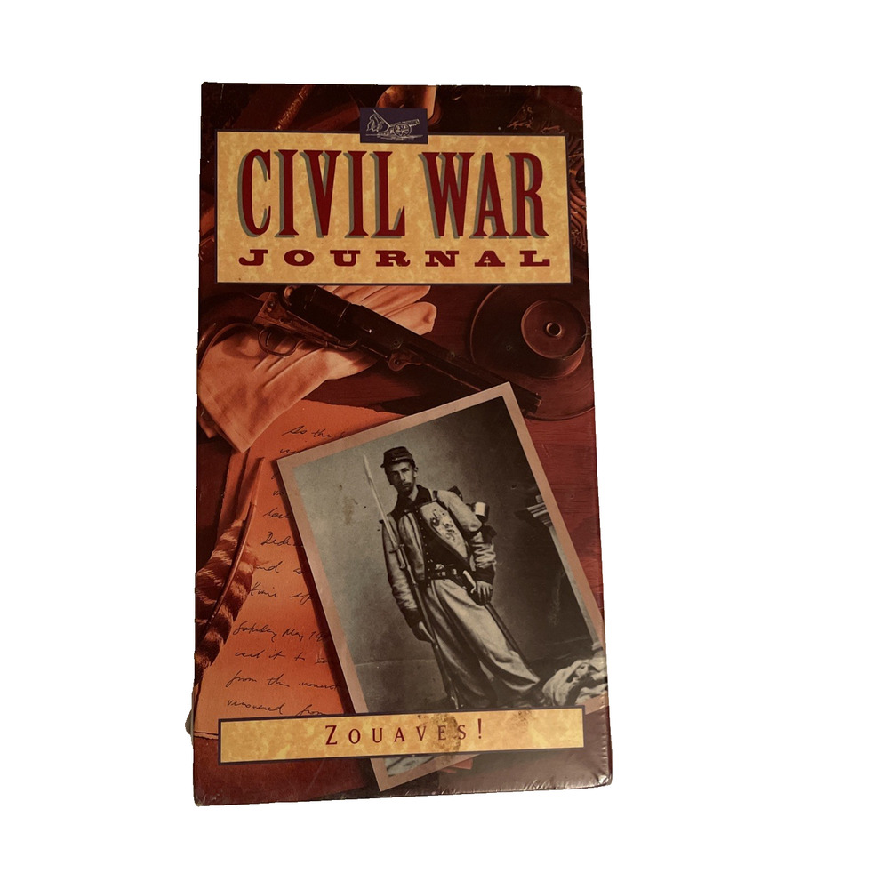 VHS Civil War Journal ZOUAVES! -1994 Time Life/A&E THE HISTORY CHANNEL -Sealed